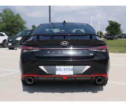 2023 Hyundai Elantra N Base is a Black 2023 Hyundai Elantra Sedan in Friendswood TX