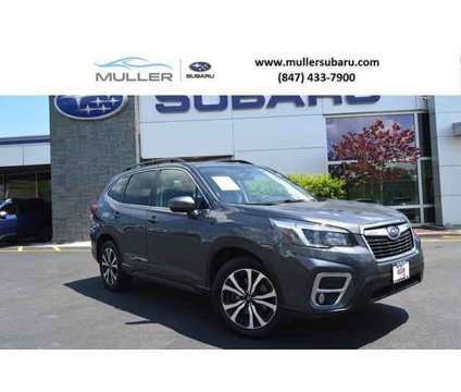 2021 Subaru Forester Limited is a Grey 2021 Subaru Forester 2.5i Station Wagon in Highland Park IL