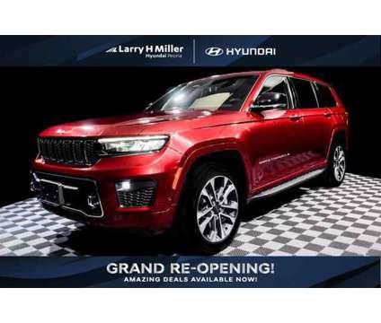2021 Jeep Grand Cherokee L Overland 4x4 is a Red 2021 Jeep grand cherokee SUV in Peoria AZ