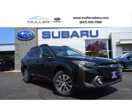 2024 Subaru Outback Premium is a Black 2024 Subaru Outback 2.5i Station Wagon in Highland Park IL