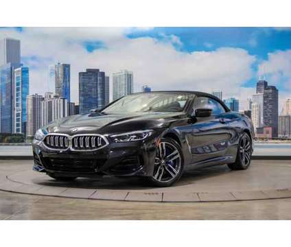 2025 BMW 8 Series i xDrive Convertible is a Black 2025 BMW 8-Series Convertible in Lake Bluff IL