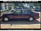 2002 Lexus LS 430 LOW MILES! HEATED SEATS/SUNROOF/JUST SERVICED
