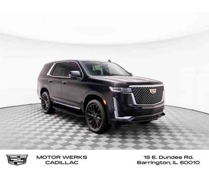 2024 Cadillac Escalade ESV Premium is a Black 2024 Cadillac Escalade ESV Premium SUV in Barrington IL
