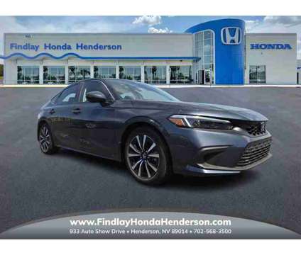 2024 Honda Civic EX-L is a Grey 2024 Honda Civic EX-L Car for Sale in Henderson NV