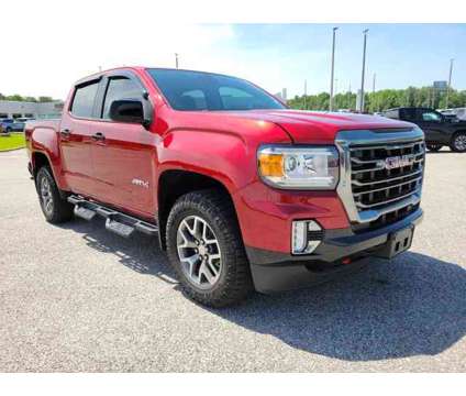 2021 GMC Canyon AT4 w/Leather is a Red 2021 GMC Canyon Truck in Clanton AL