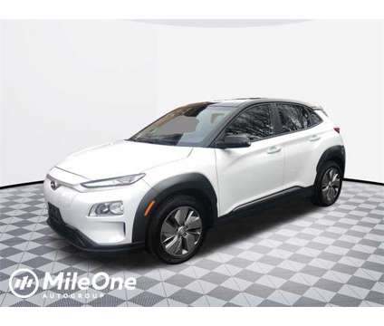 2021 Hyundai Kona Electric SEL is a White 2021 Hyundai Kona SEL SUV in Westminster MD