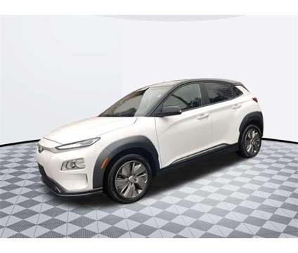 2021 Hyundai Kona Electric SEL is a White 2021 Hyundai Kona SEL SUV in Catonsville MD