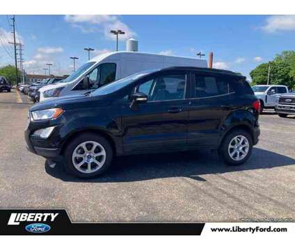 2018 Ford EcoSport SE is a Black 2018 Ford EcoSport SE SUV in Canton OH