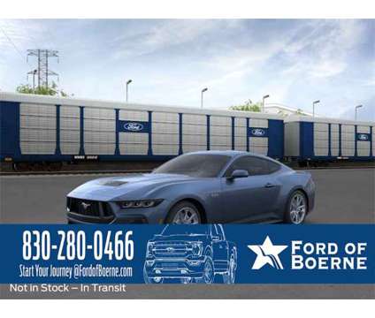 2024 Ford Mustang GT Premium is a Blue 2024 Ford Mustang GT Premium Coupe in Boerne TX