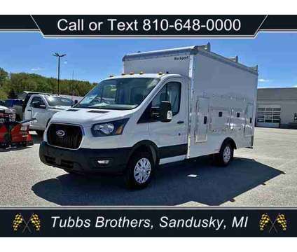 2024 Ford Transit-350 Base 138 WB is a White 2024 Ford Transit-350 Base Car for Sale in Sandusky MI