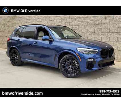 2021 BMW X5 sDrive40i is a Blue 2021 BMW X5 4.6is SUV in Riverside CA