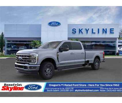 2024 Ford F-350SD Lariat is a Grey 2024 Ford F-350 Lariat Truck in Salem OR