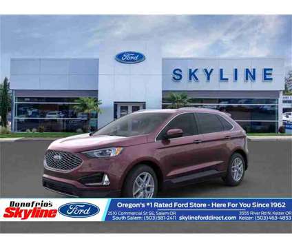 2024 Ford Edge SEL is a Red 2024 Ford Edge SEL SUV in Salem OR