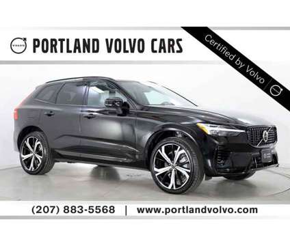 2022 Volvo XC60 Recharge Plug-In Hybrid T8 R-Design is a Black 2022 Volvo XC60 T8 R-Design Hybrid in Scarborough ME