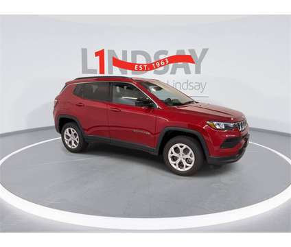 2024 Jeep Compass Latitude is a Red 2024 Jeep Compass Latitude SUV in Manassas VA