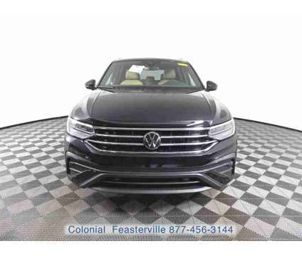 2024 Volkswagen Tiguan 2.0T SE is a Black 2024 Volkswagen Tiguan 2.0T S SUV in Feasterville Trevose PA