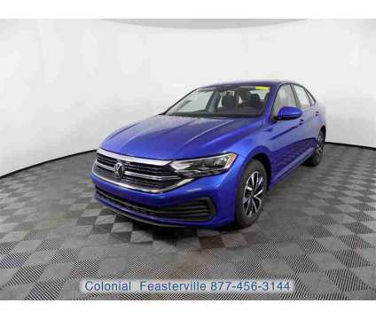 2024 Volkswagen Jetta 1.5T S is a Blue 2024 Volkswagen Jetta 2.5 Trim Sedan in Feasterville Trevose PA