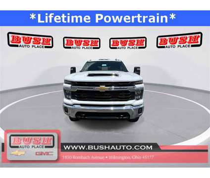 2024 Chevrolet Silverado 2500HD LT is a White 2024 Chevrolet Silverado 2500 LT Truck in Wilmington OH