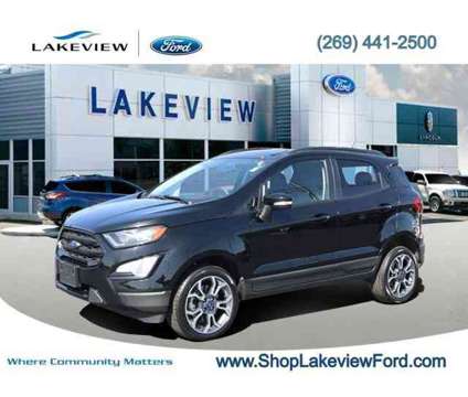 2020 Ford EcoSport SES is a Black 2020 Ford EcoSport SES SUV in Battle Creek MI