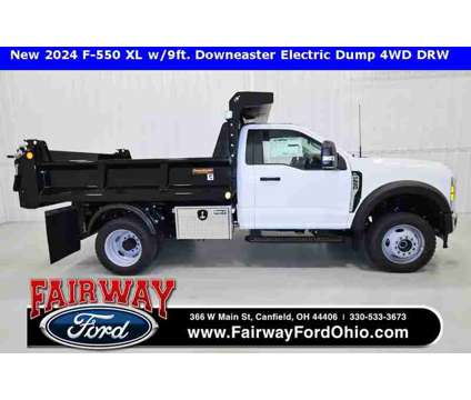 2024 Ford F-550SD XL DRW is a White 2024 Ford F-550 Car for Sale in Canfield OH