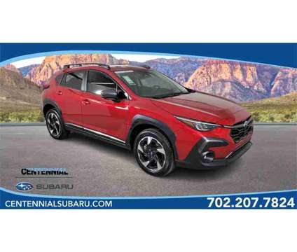 2024 Subaru Crosstrek Limited is a Red 2024 Subaru Crosstrek 2.0i SUV in Las Vegas NV
