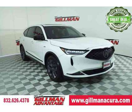 2024 Acura MDX A-Spec SH-AWD is a Silver, White 2024 Acura MDX SUV in Houston TX