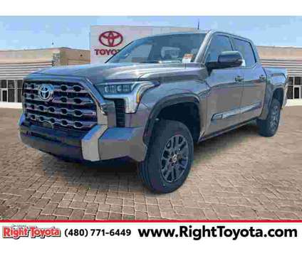 2024 Toyota Tundra Hybrid Platinum is a Grey 2024 Toyota Tundra Platinum Hybrid in Scottsdale AZ