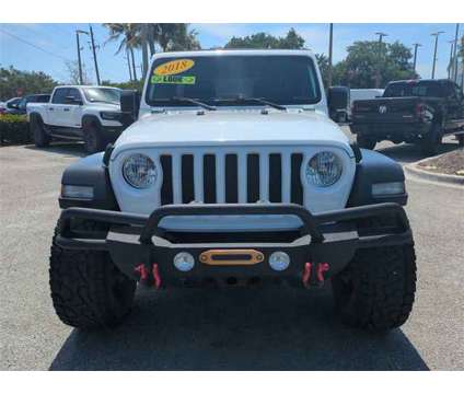 2018 Jeep Wrangler Unlimited Sport S is a White 2018 Jeep Wrangler Unlimited SUV in Naples FL