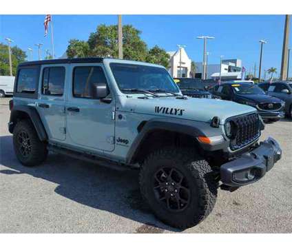 2024 Jeep Wrangler Willys is a 2024 Jeep Wrangler SUV in Naples FL
