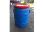 30 Gallon Food Grade Plastic Drum Barrel Barrels Drums Open top Locking Lid