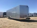 8.5 x 24ft Enclosed Car Hauler Wells Cargo Enclosed Trailer FT85244