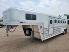2025 Platinum Coach 6 Horse 7'6" wide DROP DOWN WINDOWS 6 horses