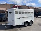 2005 Travalong 2-Horse Bumper Pull Trailer with Slant Load 2 horses