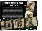 Adopt Bruno and Justice a Black American Staffordshire Terrier / Mixed dog in