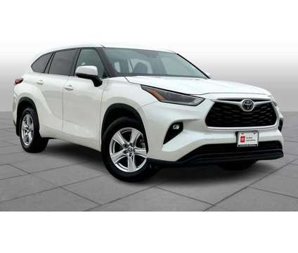 2021UsedToyotaUsedHighlander is a White 2021 Toyota Highlander Car for Sale in Houston TX