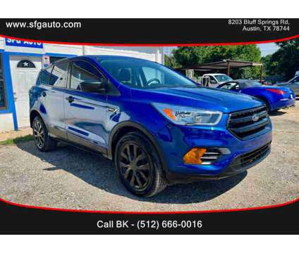 2017 Ford Escape for sale is a Blue 2017 Ford Escape Car for Sale in Austin TX