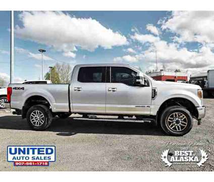 2017 Ford F350 Super Duty Crew Cab for sale is a Silver 2017 Ford F-350 Super Duty Car for Sale in Anchorage AK