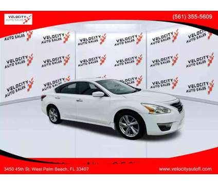 2013 Nissan Altima for sale is a White 2013 Nissan Altima 2.5 Trim Car for Sale in West Palm Beach FL
