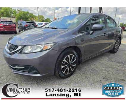 2014 Honda Civic for sale is a Grey 2014 Honda Civic Car for Sale in Lansing MI