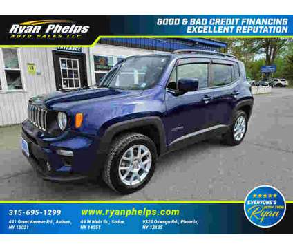 2020 Jeep Renegade for sale is a Blue 2020 Jeep Renegade Car for Sale in Phoenix NY