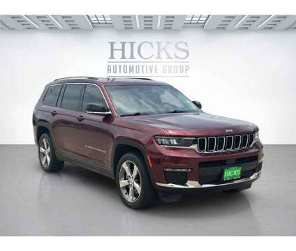 2021UsedJeepUsedGrand Cherokee L is a Red 2021 Jeep grand cherokee Limited Car for Sale in Corpus Christi TX