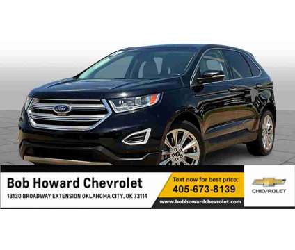 2017UsedFordUsedEdge is a Black 2017 Ford Edge Car for Sale in Oklahoma City OK
