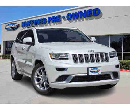 2016UsedJeepUsedGrand Cherokee is a White 2016 Jeep grand cherokee Car for Sale in Lewisville TX