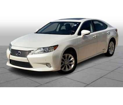 2014UsedLexusUsedES 300h is a White 2014 Lexus ES 300h Car for Sale in Oklahoma City OK