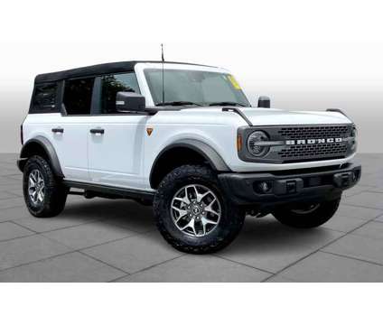 2023UsedFordUsedBronco is a White 2023 Ford Bronco Car for Sale in Kennesaw GA