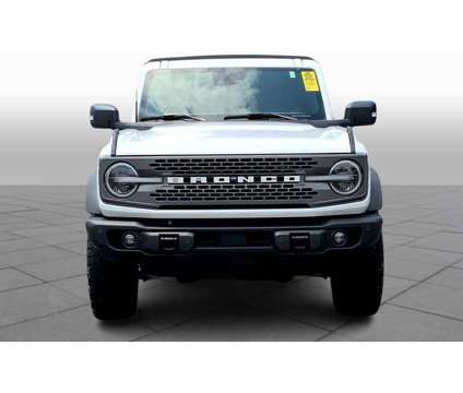 2023UsedFordUsedBronco is a White 2023 Ford Bronco Car for Sale in Kennesaw GA