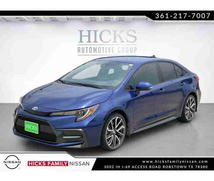 2022UsedToyotaUsedCorolla is a Blue 2022 Toyota Corolla Car for Sale in Robstown TX