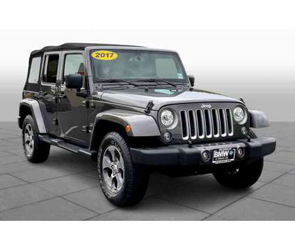 2017UsedJeepUsedWrangler Unlimited is a Grey 2017 Jeep Wrangler Unlimited Car for Sale in Egg Harbor Township NJ