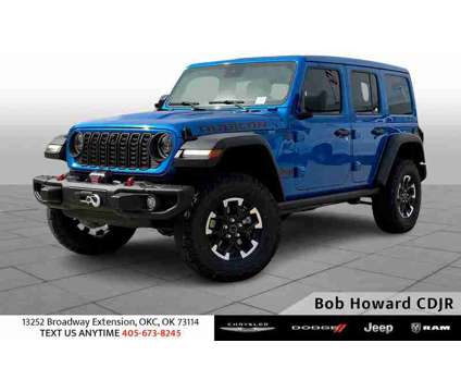 2024NewJeepNewWrangler is a Blue 2024 Jeep Wrangler Car for Sale in Oklahoma City OK