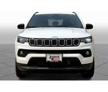 2024NewJeepNewCompass is a White 2024 Jeep Compass Car for Sale in Denton TX